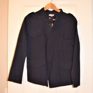 Bongo Black Military/Utility Jacket Size XL